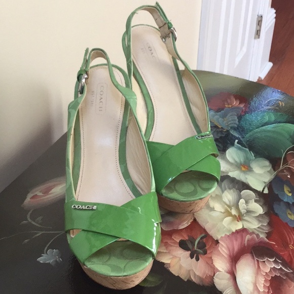 Coach Open Toe Shoes - Picture 2 of 3